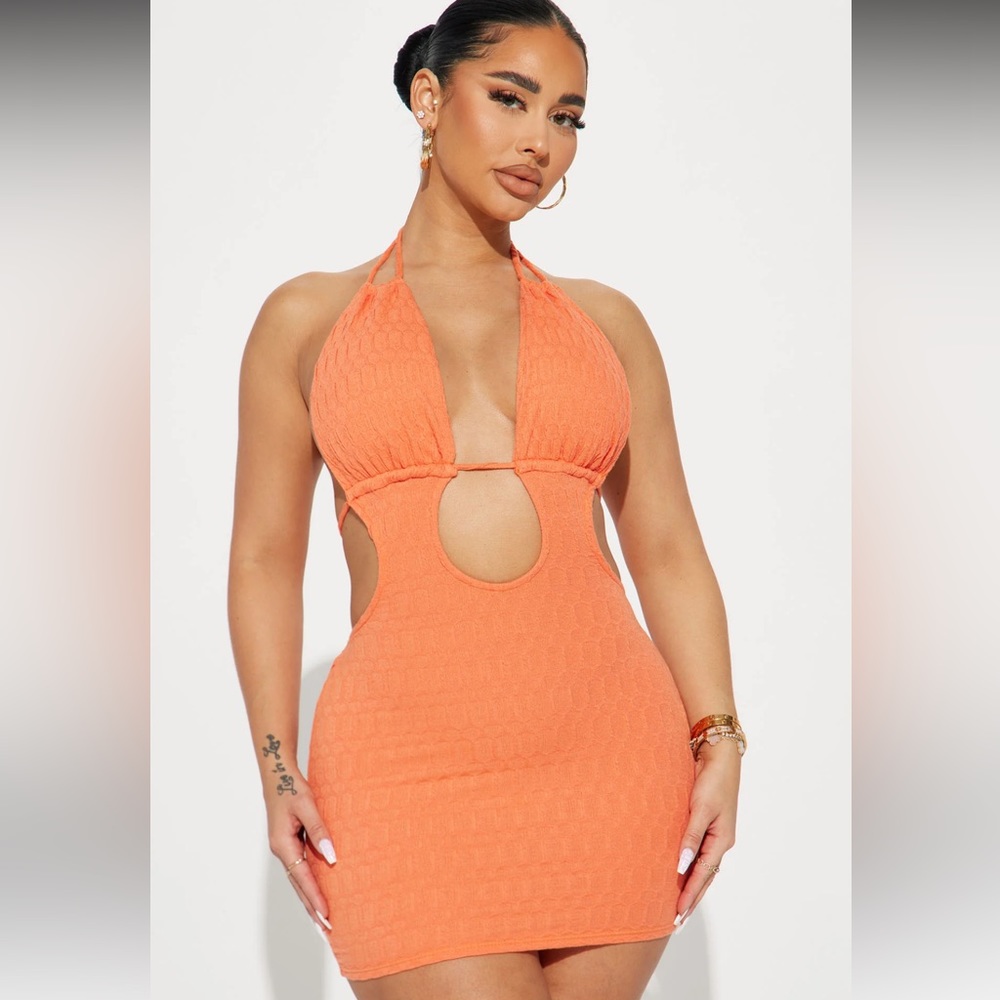 Halter Mini Dress